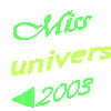 Miss UNIVERS 2003 MISS REPUBLIQUE DOMINICAINE